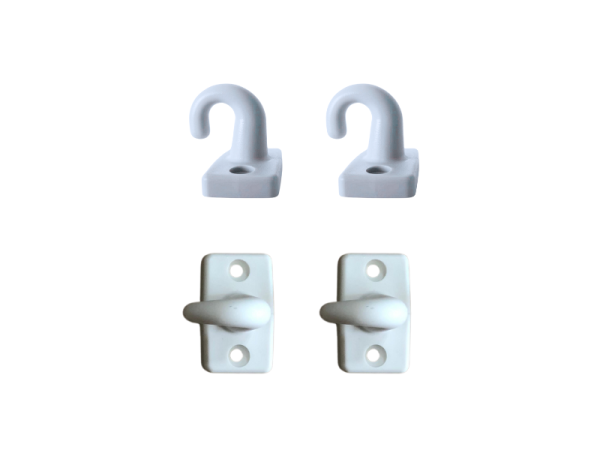 Set di 8 ganci per abiti, mollette multiuso, ganci con clip per appendere lanterne da campeggio, asciugamani, cappelli, calzini | Leroy Merlin