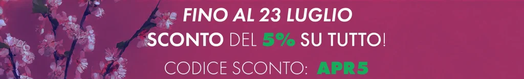 23 luglio sconto